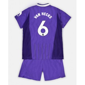 Tottenham Hotspur Jan Paul van Hecke #6 Jalkapallovaatteet Lasten Kolmas peliasu 2026-27 Lyhythihainen (+ Lyhyet housut)